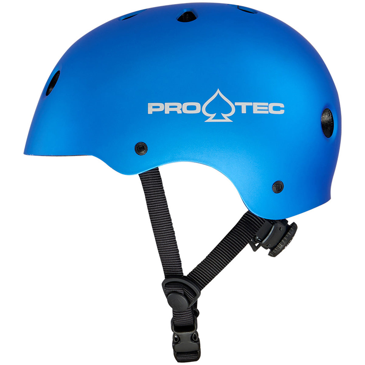 Pro Tec Junior Classic Fit Certified Helmet Metallic Blue Side 2