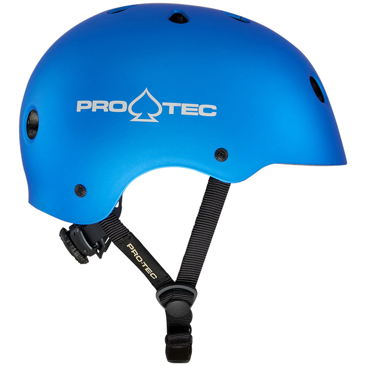 Pro Tec Junior Classic Fit Certified Helmet Metallic Blue Side