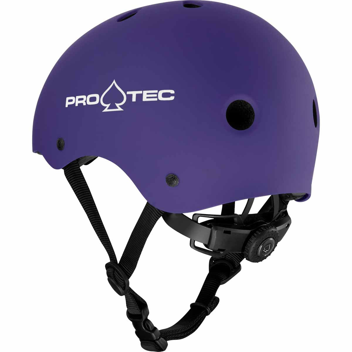 Pro Tec Junior Classic Fit Certified Helmet Matte Purple Back