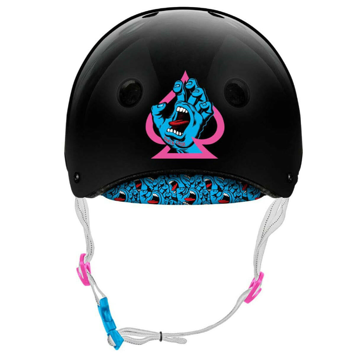 Pro Tec - Low Pro Certified Helmet Santa Cruz Gloss Black.