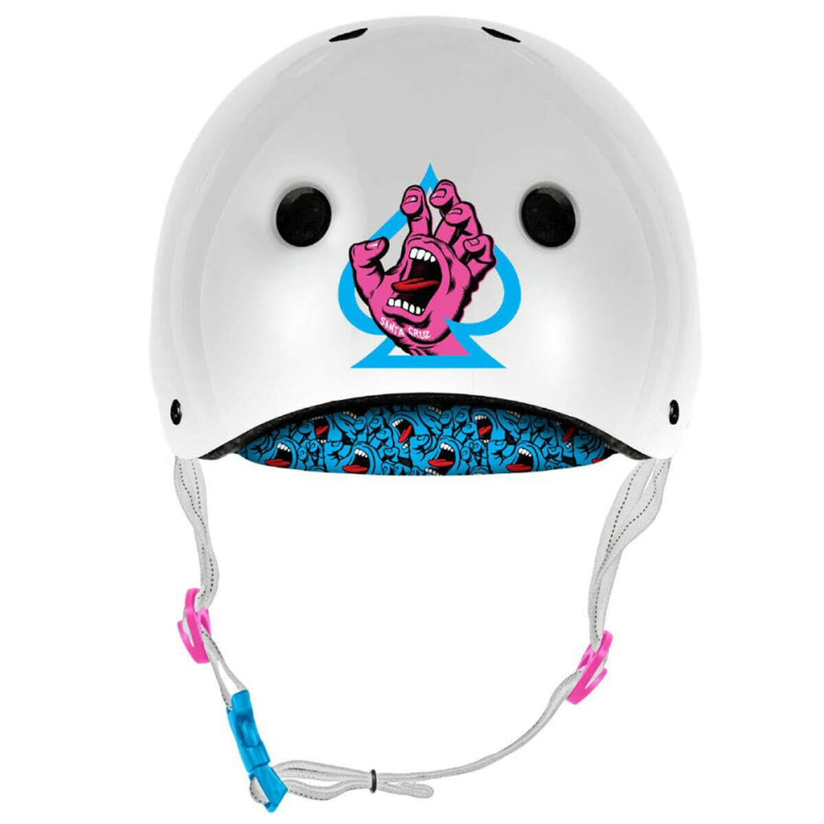 Pro Tec - Low Pro Certified Helmet Santa Cruz Gloss White.