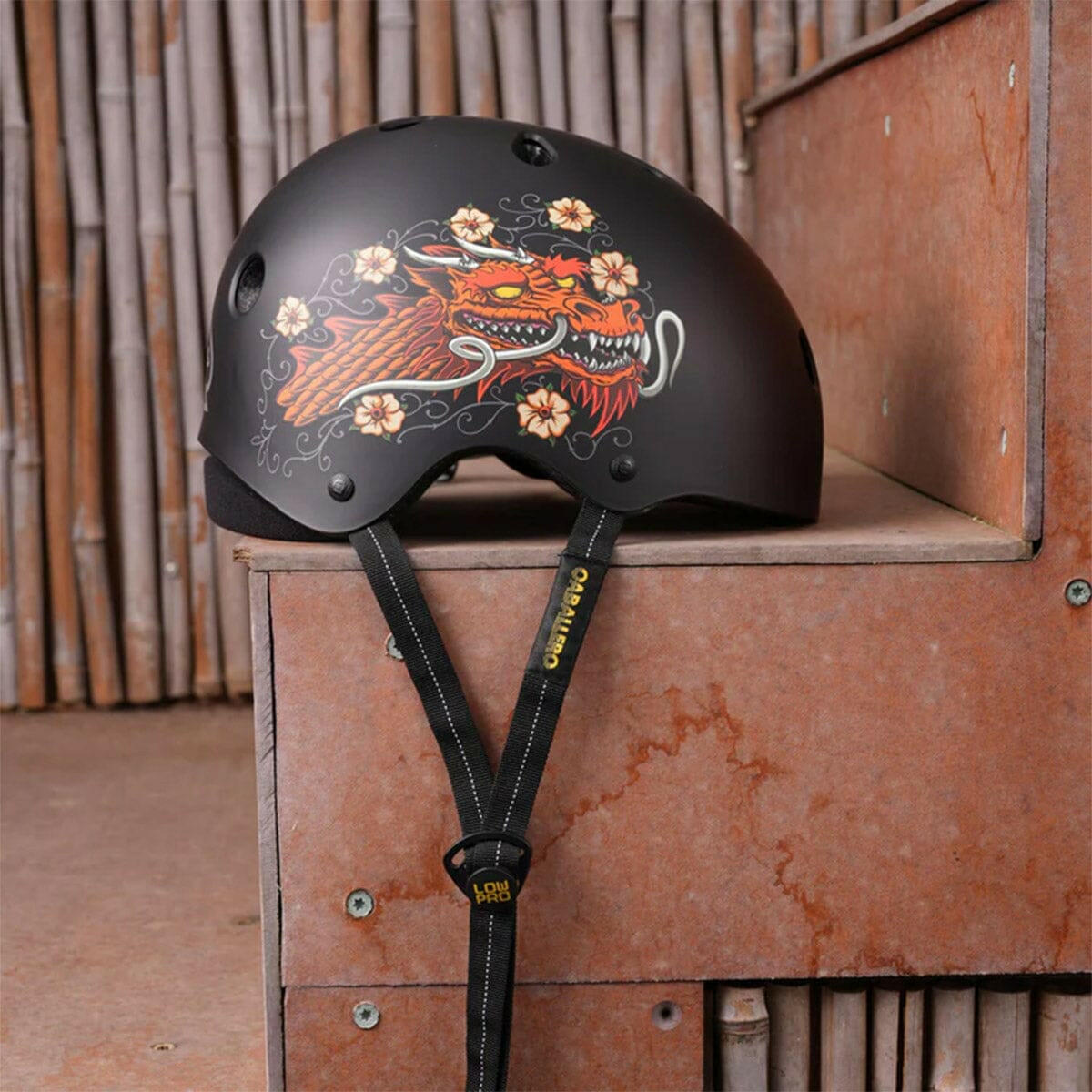 Pro Tec - Low Pro Certified Helmet Caballero.