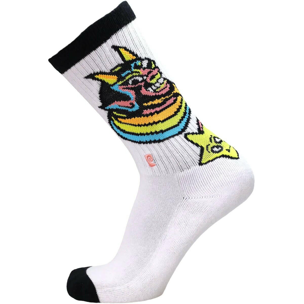 Psockadelic - Rainbow Star Socks.