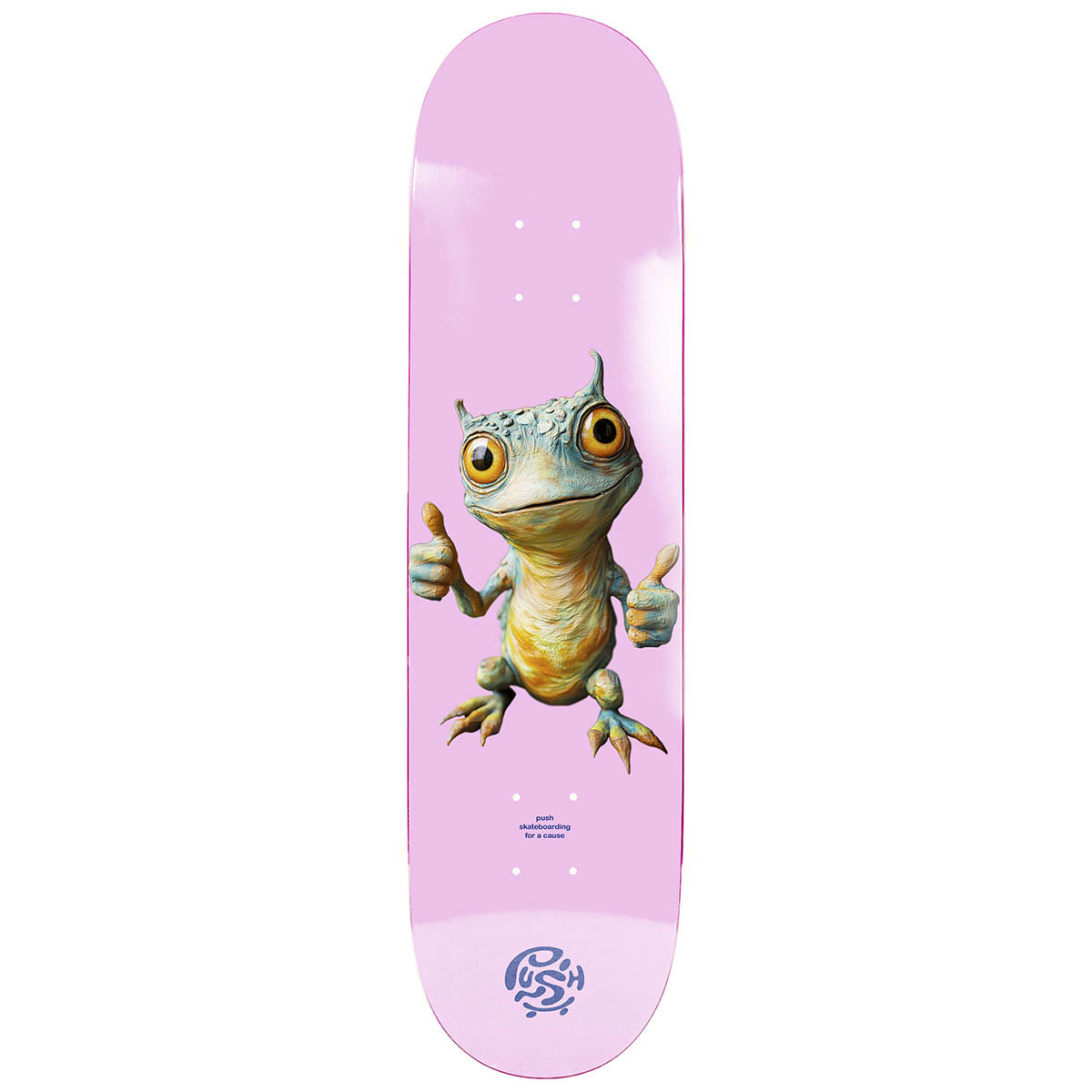 Push - Double Thumb Incomplete 7.0 Complete Skateboard.