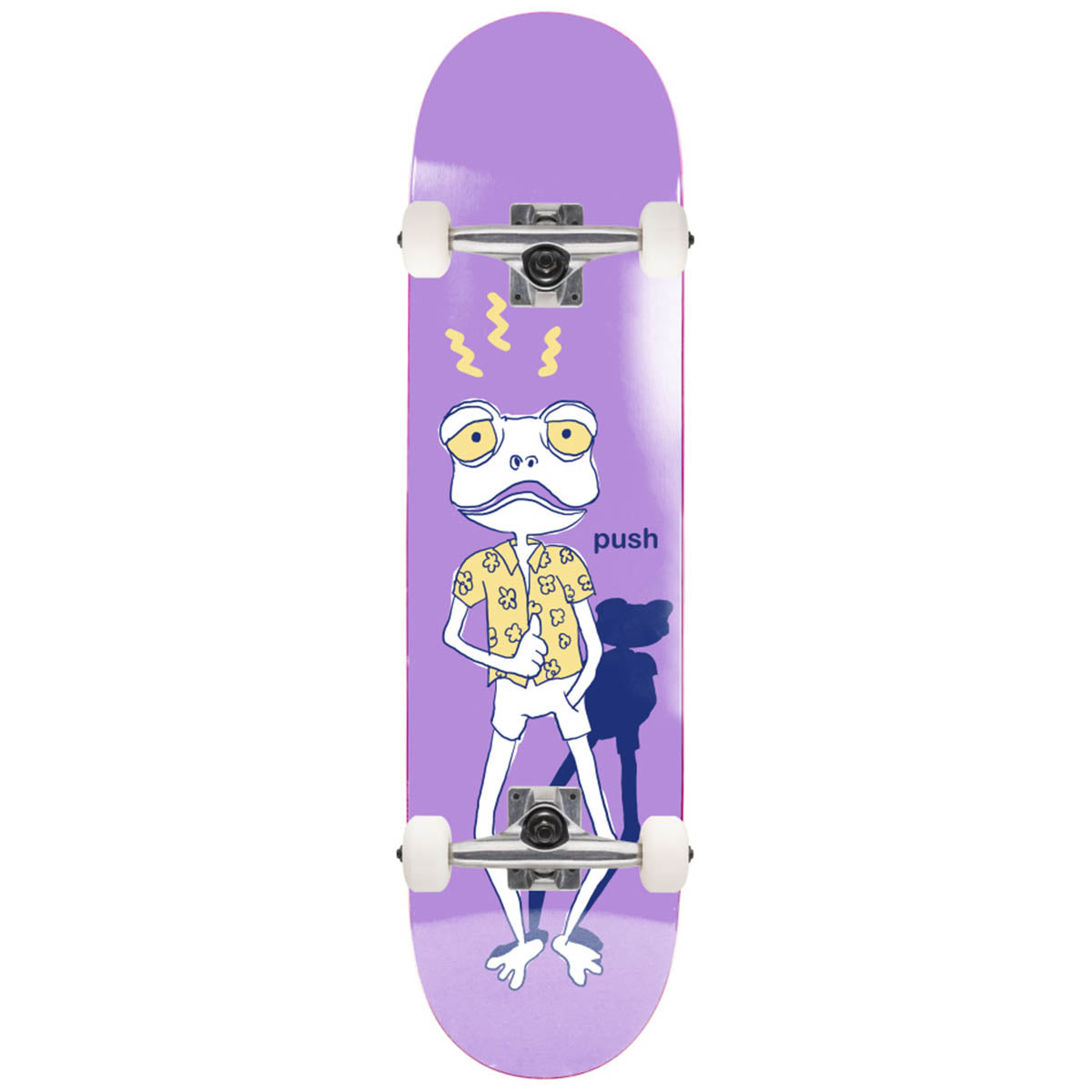 Push Froggy Sketch Soft Top 6.75 Complete Skateboard