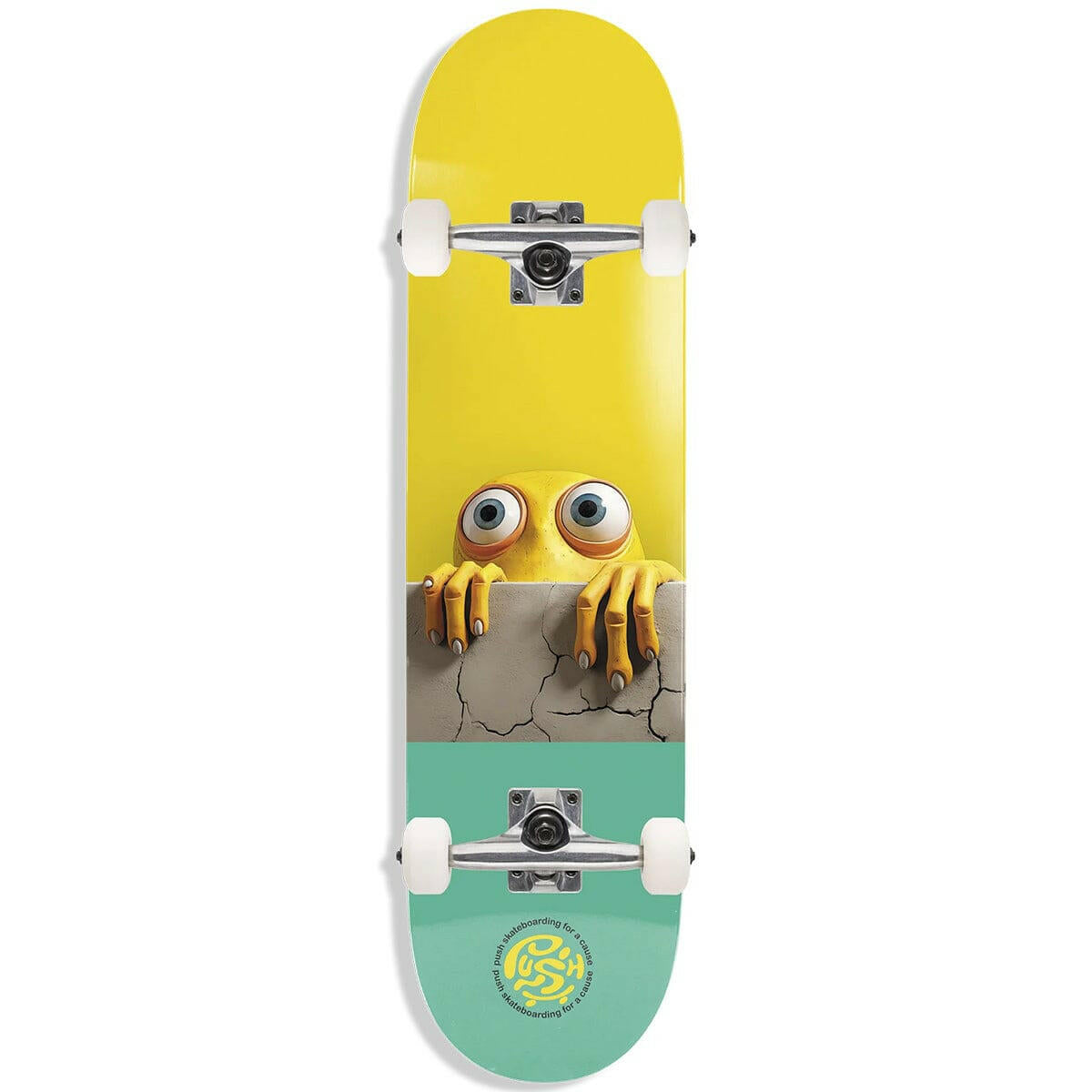 Push - Peek Over 7.25 Complete Skateboard.