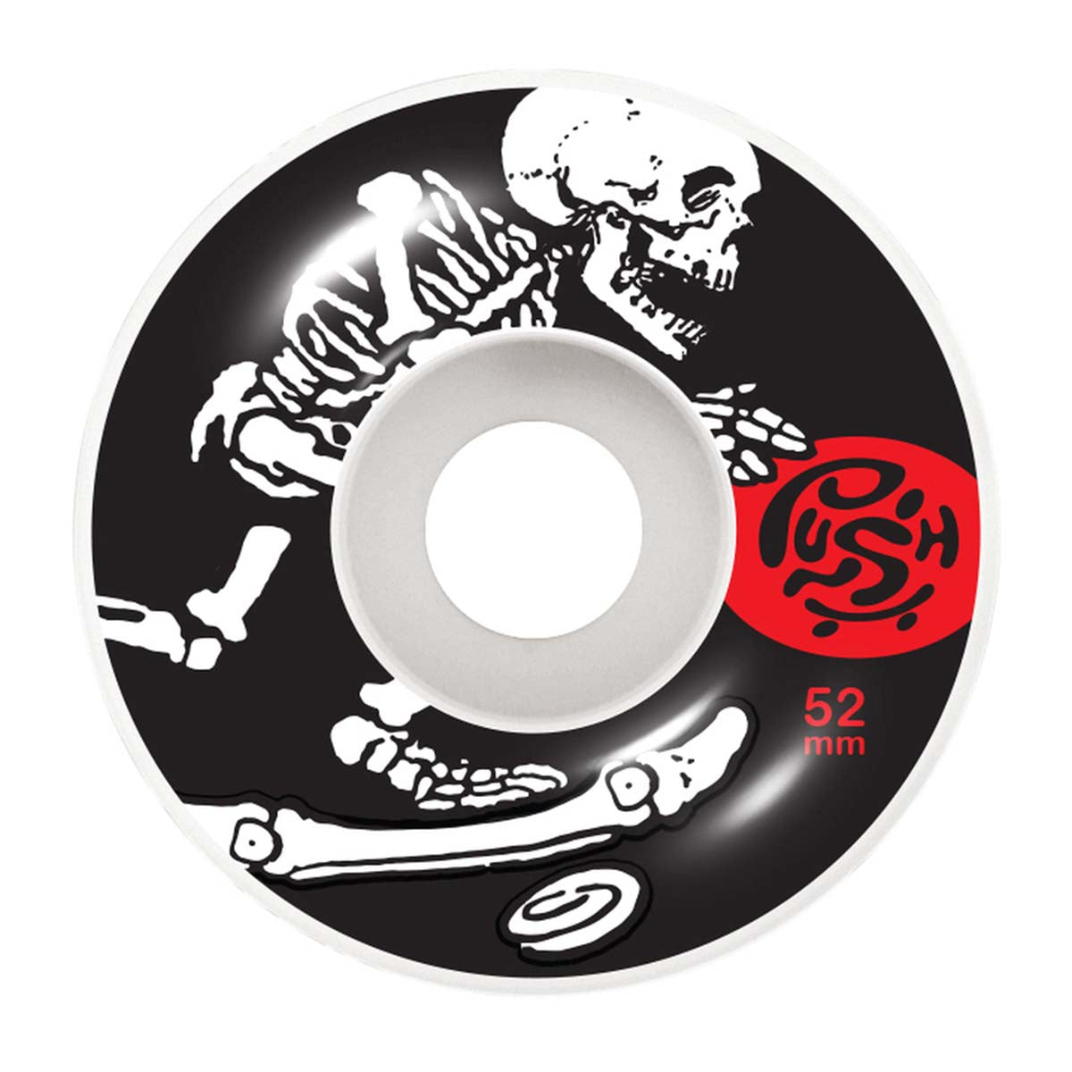 Push skeleton push 52mm skateboard wheels
