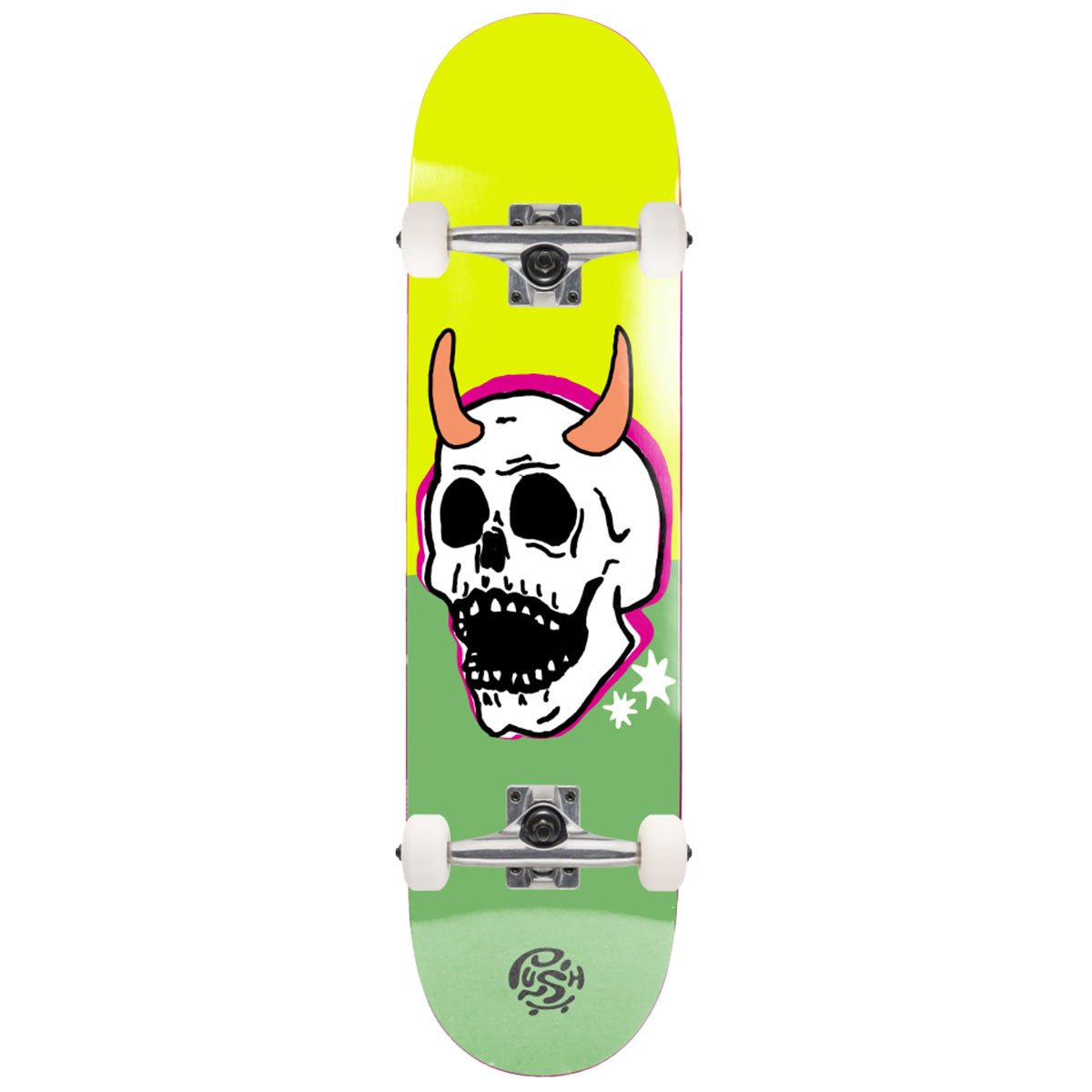 Push Skull Horn 8.0 Complete Skateboard