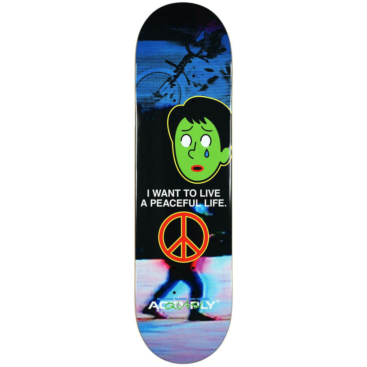 Quasi - Tyler Bledsoe Acid Ply 8.375 Skateboard Deck.