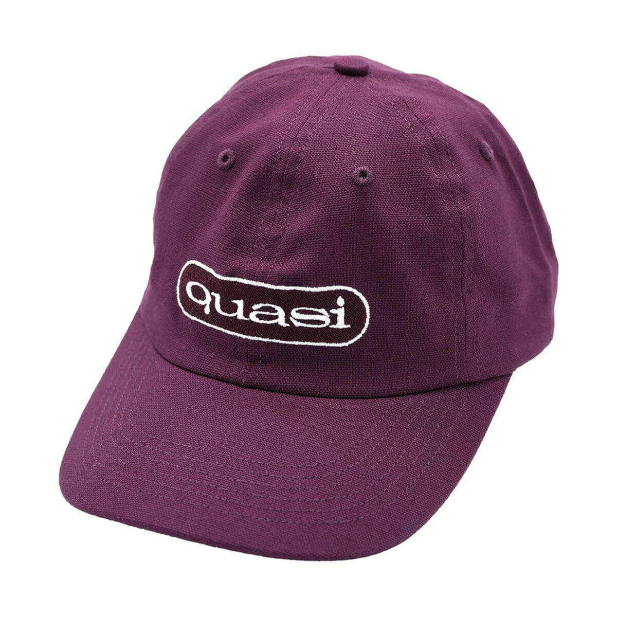 Quasi - Boomerang Hat Burgundy.