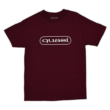 Quasi - Boomerang Tee Burgundy.