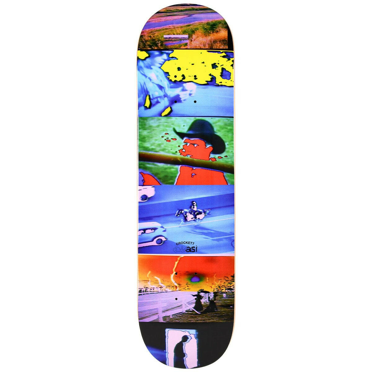 Quasi - Gilbert Crockett Saloon 8.25 Skateboard Deck.