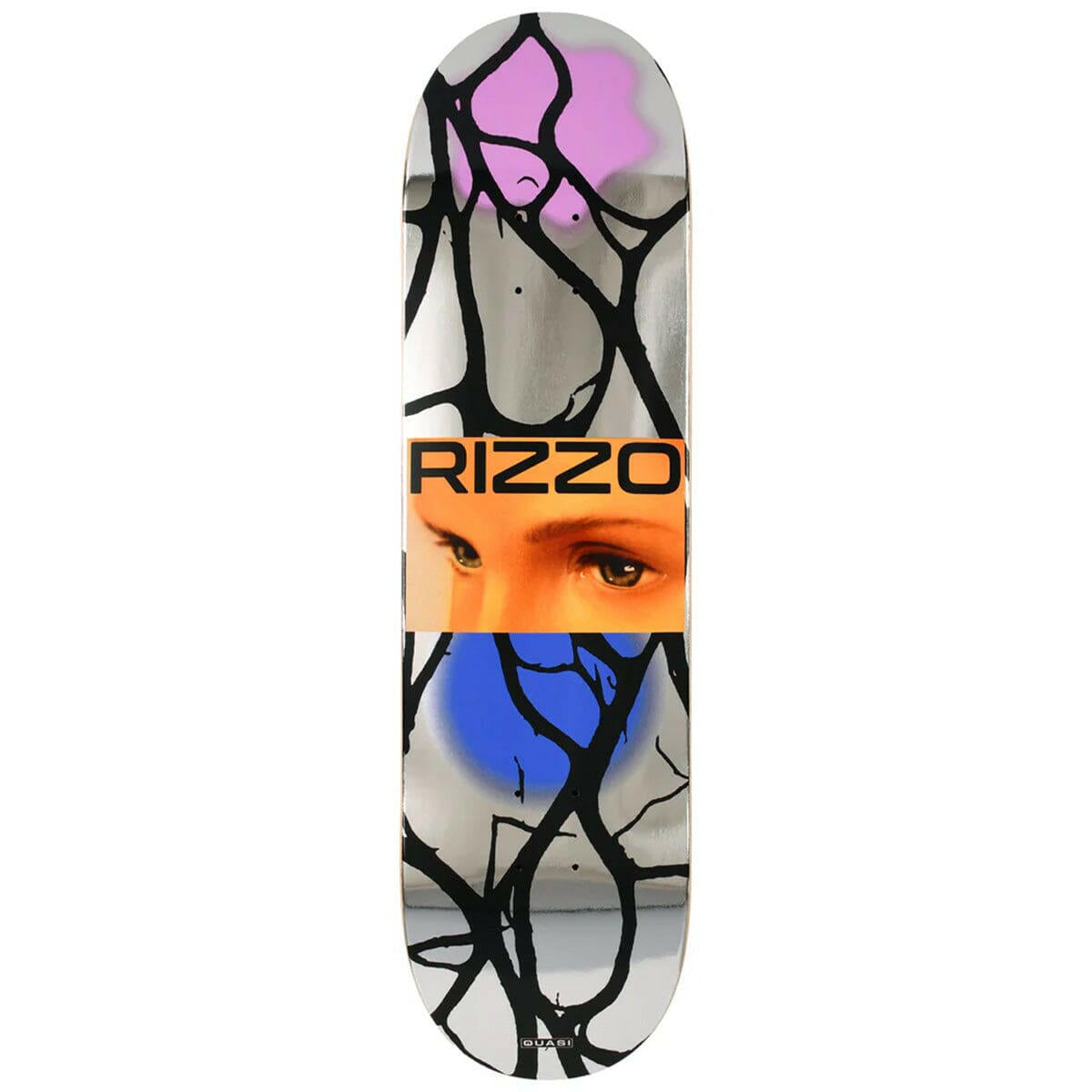 Quasi - Dick Rizzo Tearz Twin 8.375 Skateboard Deck.