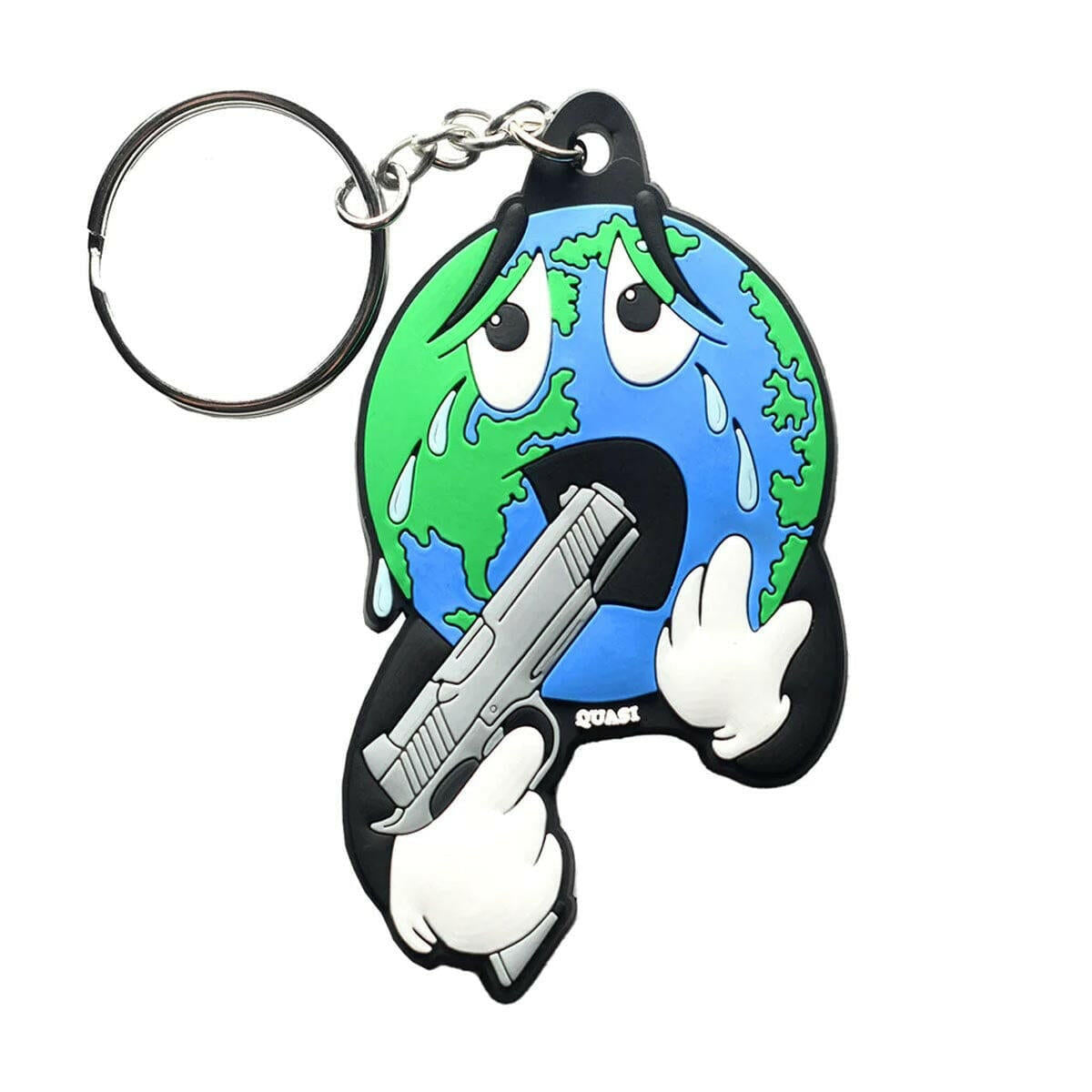 Quasi - World Keychain.