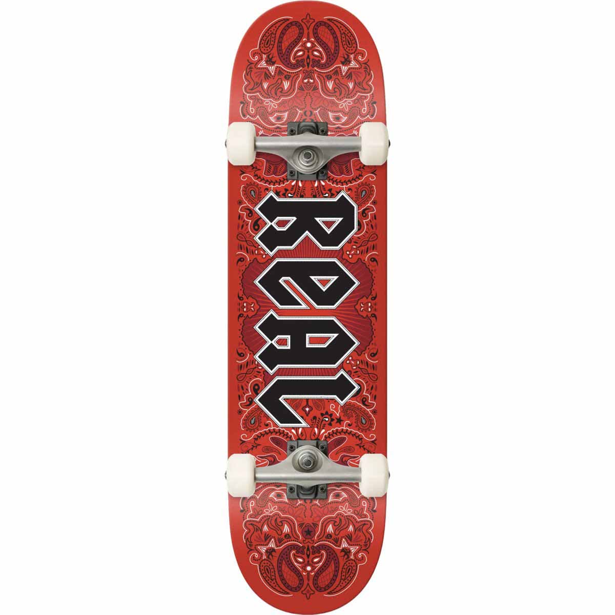 Real Bandana Red 7.75 Complete Skateboard