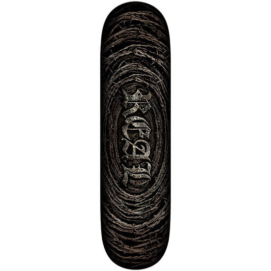 Real - Barbed Oval Rusted 8.5 Skateboard Deck