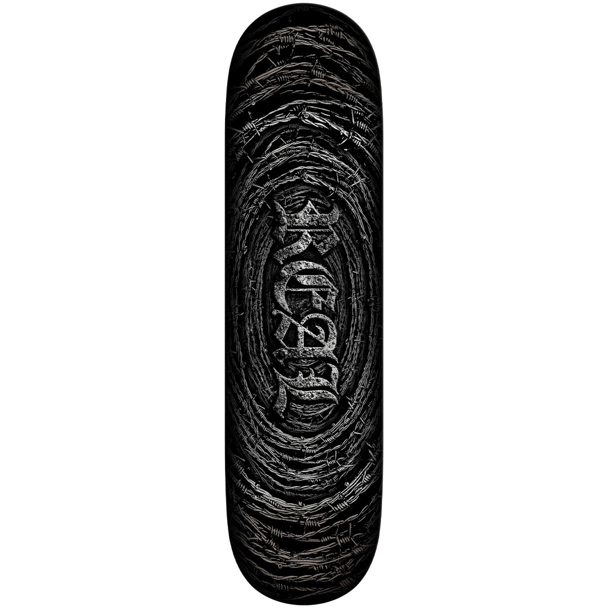 Real - Barbed Oval Silver 8.12 Skateboard Deck