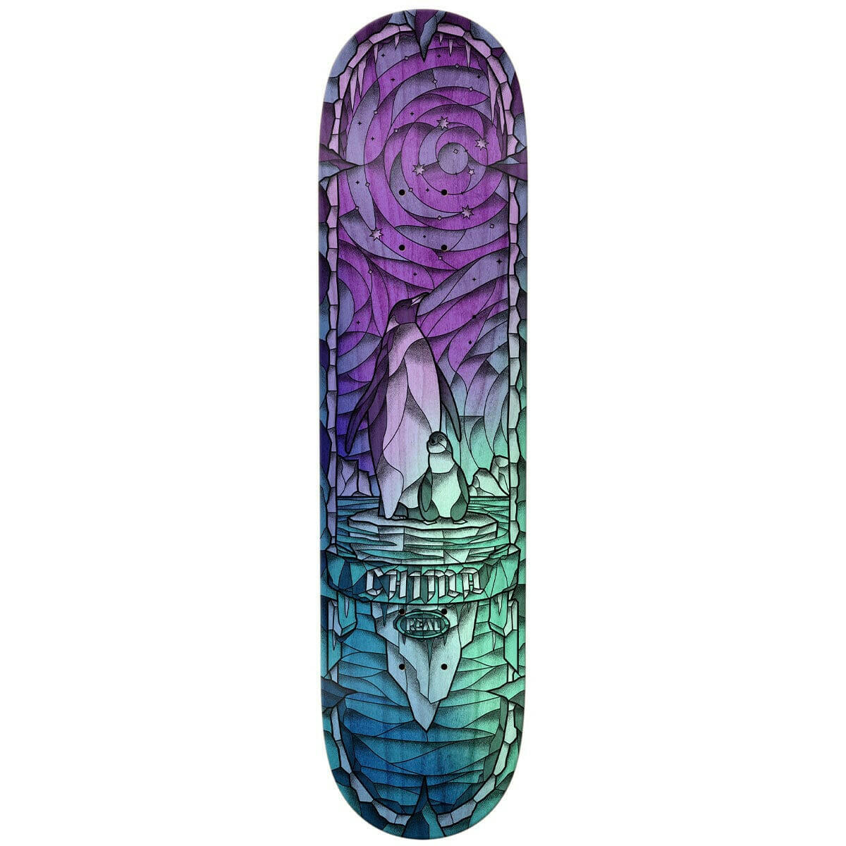 Real - Chima Ferguson Chromatic Cathedral 8.12 Skateboard Deck.