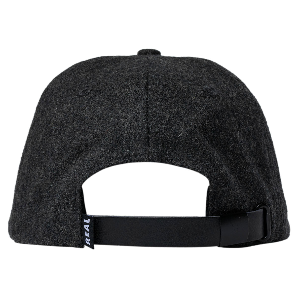 Real Curbs Strapback Charcoal Back