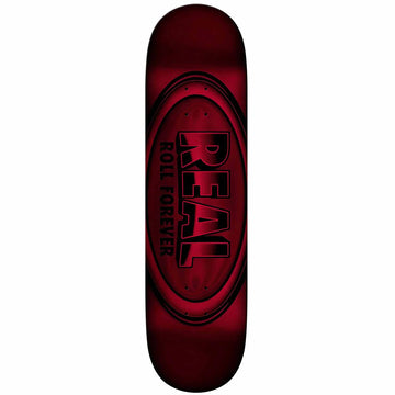 Real DBX Oval Red Foil 8.38 Skateboard Deck