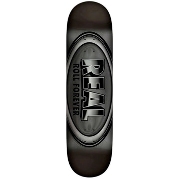 Real DBX Oval Silver Foil 8.5 Skateboard Deck
