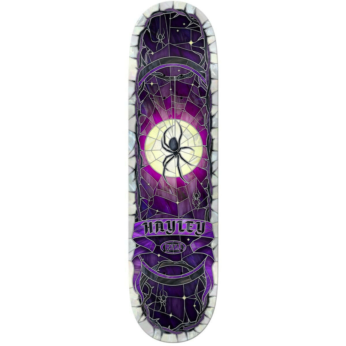 Real - Hayley Wilson Cathedral 8.38 Skateboard Deck.