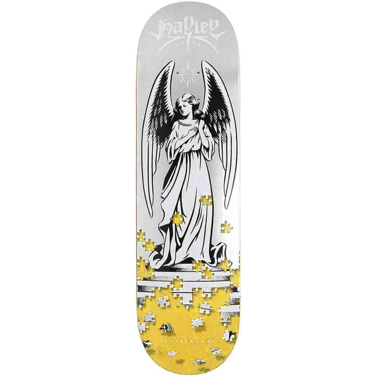 Real Hayley Wilson In Pieces Yellow 8.25 Skateboard Deck