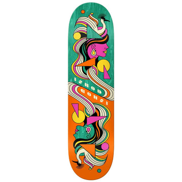Real - Ishod Wair Fowls Twin Tail Slick 8.3 Skateboard Deck.