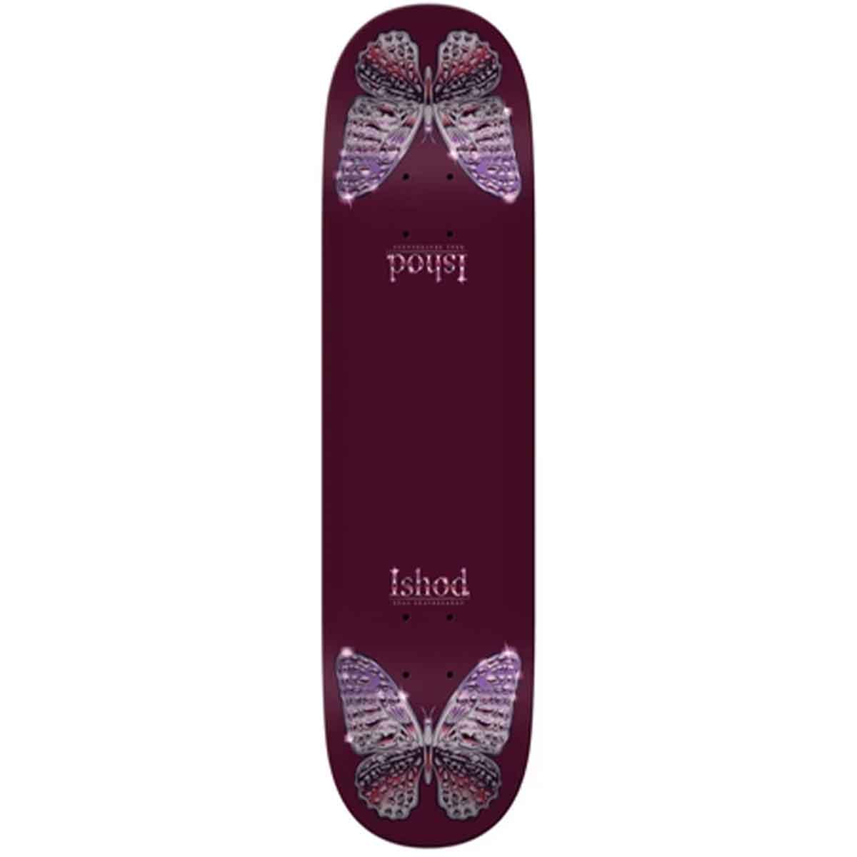 Real Ishod Wair Mariposa Chrome Redux Twin 8.0 Skateboard Deck