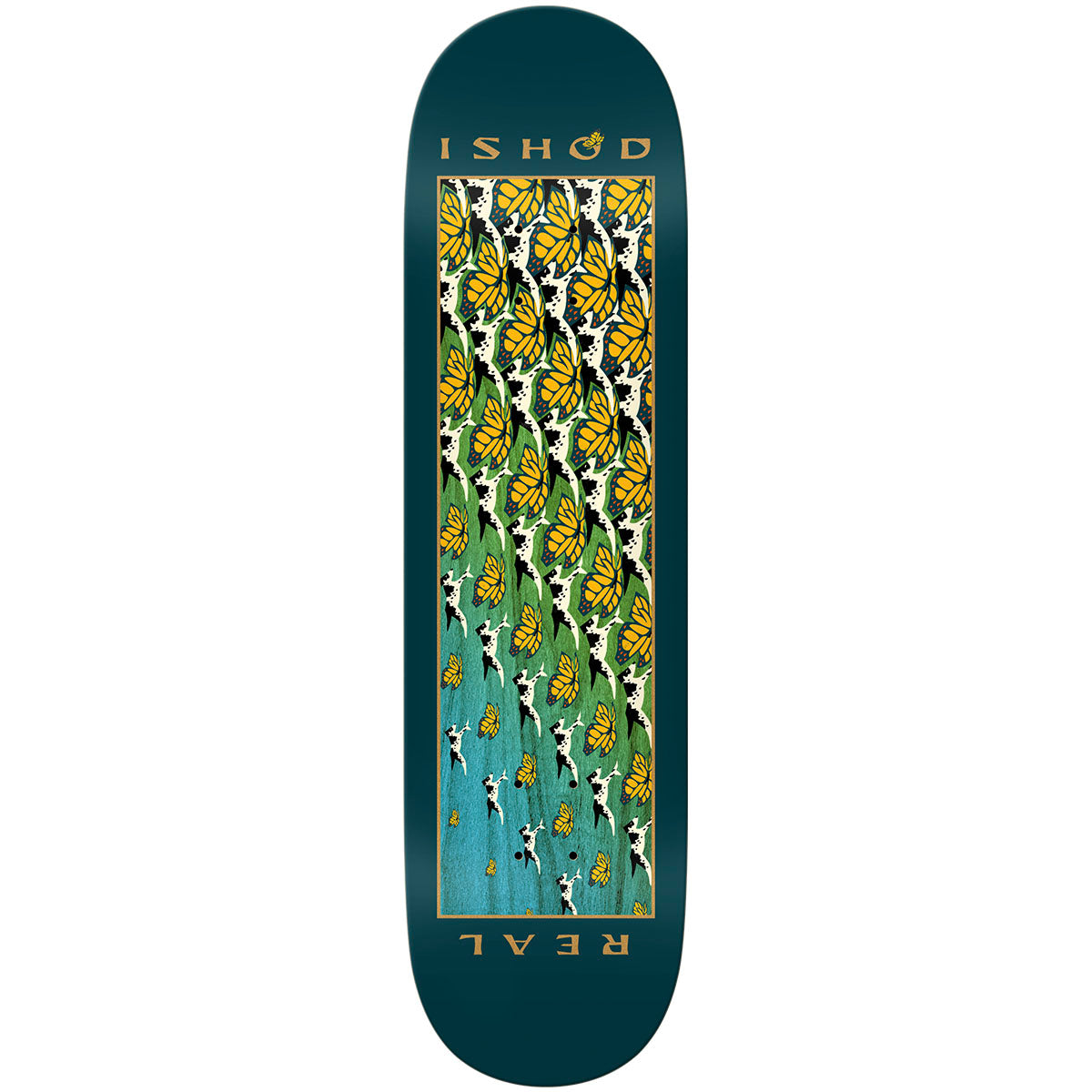 Real Ishod Wair Metamorphosis Twin 8.5 Skateboard Deck