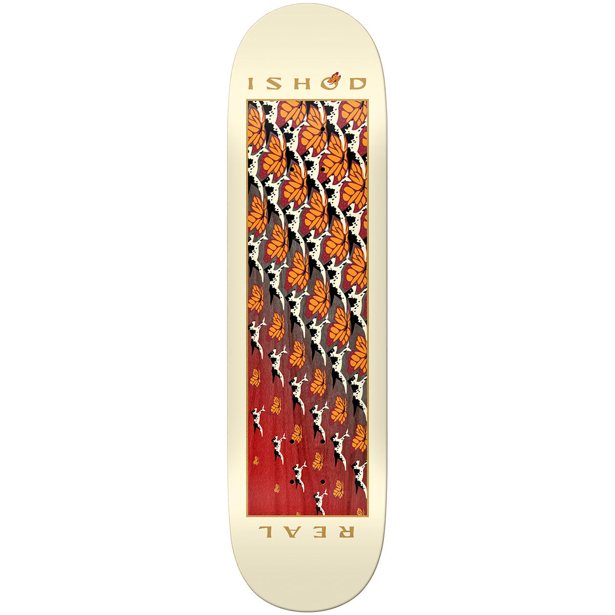 Real Ishod Wair Metamorphosis Slick Twin 8. Skateboard Deck