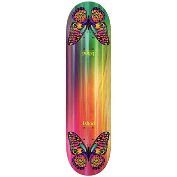 Real - Ishod Wair Rainbow Monarch Twin 8.25 Skateboard Deck.