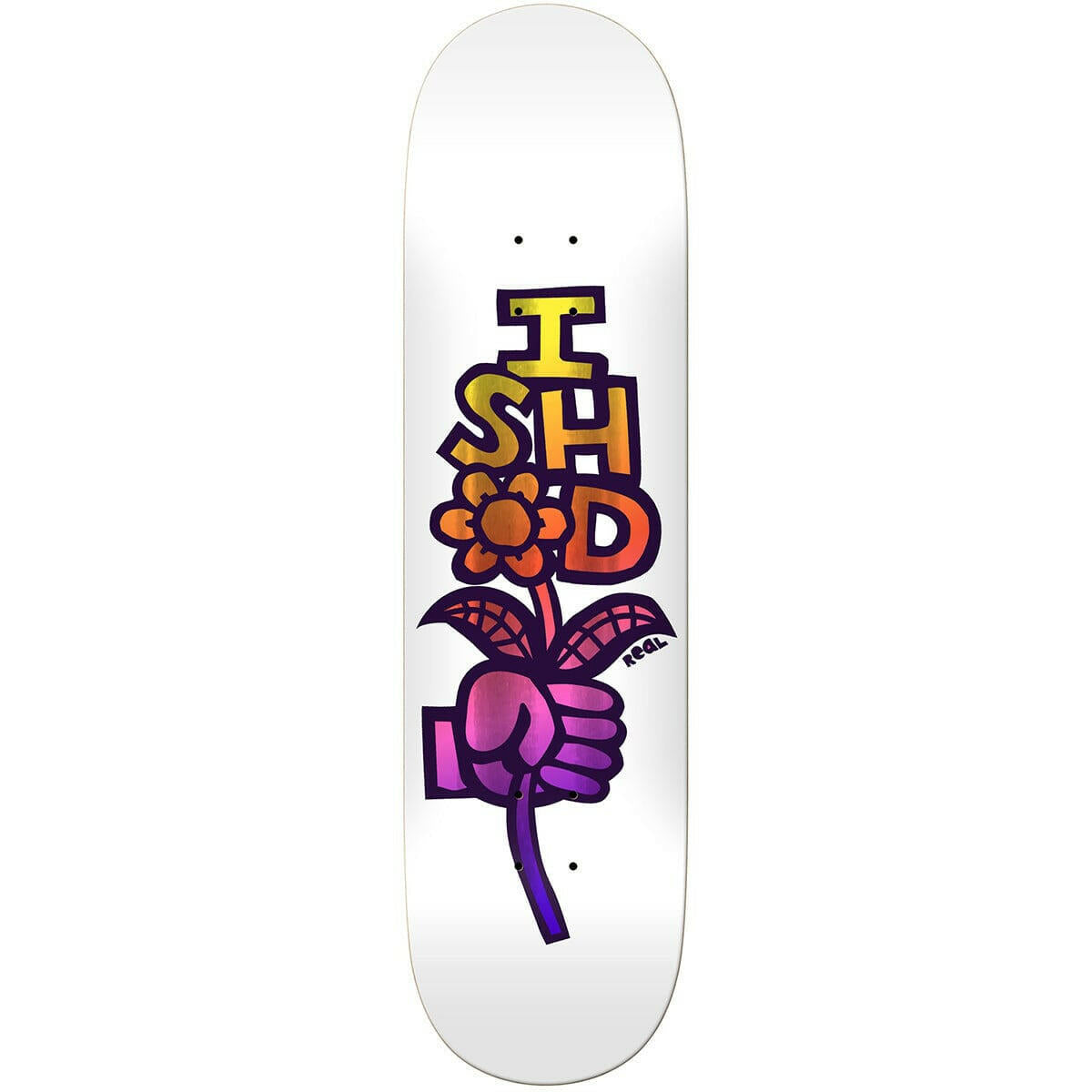 Real - Ishod Wair Bouqet 8.38 Skateboard Deck.