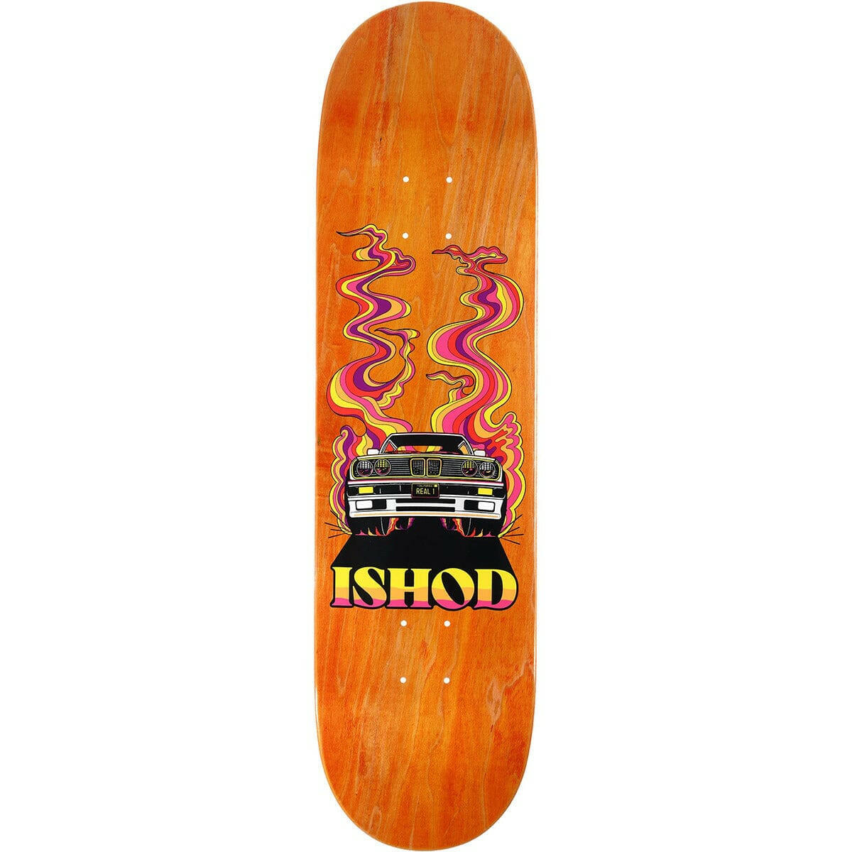 Real - Ishod Wair Burn Out 8.38 Skateboard Deck.