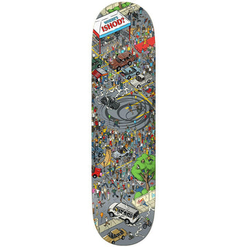 Real - Ishod Wair Where's Ishod 8.25 Skateboard Deck.