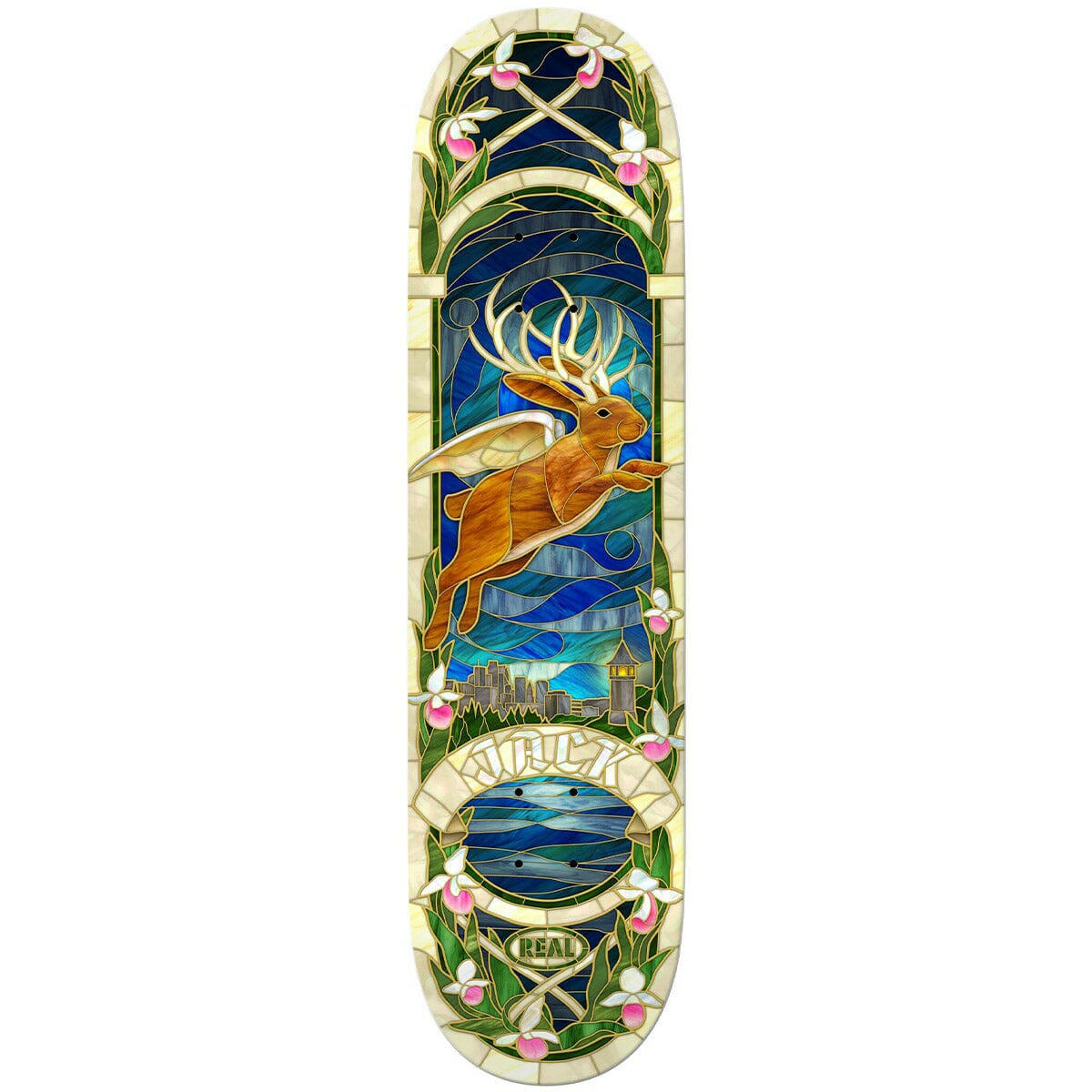 Real - Jack Olson Cathedral 8.25 Skateboard Deck.