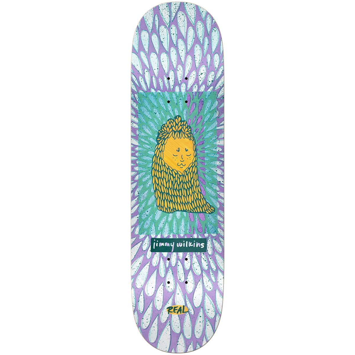 Real Jimmy Wilkins Echoes 8.5 Skateboard Deck