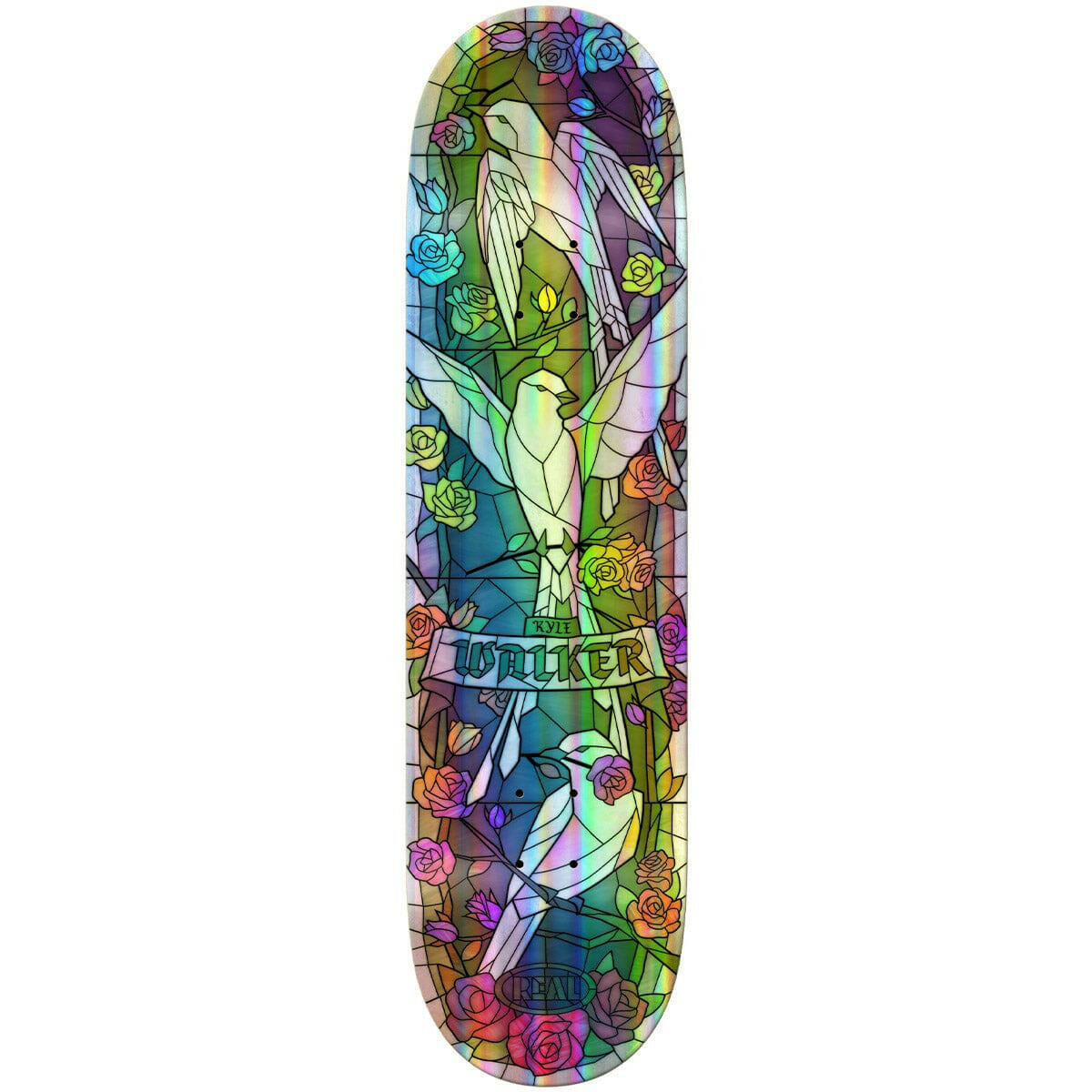 Real - Kyle Walker Cathedral 8.38 Skateboard Deck.