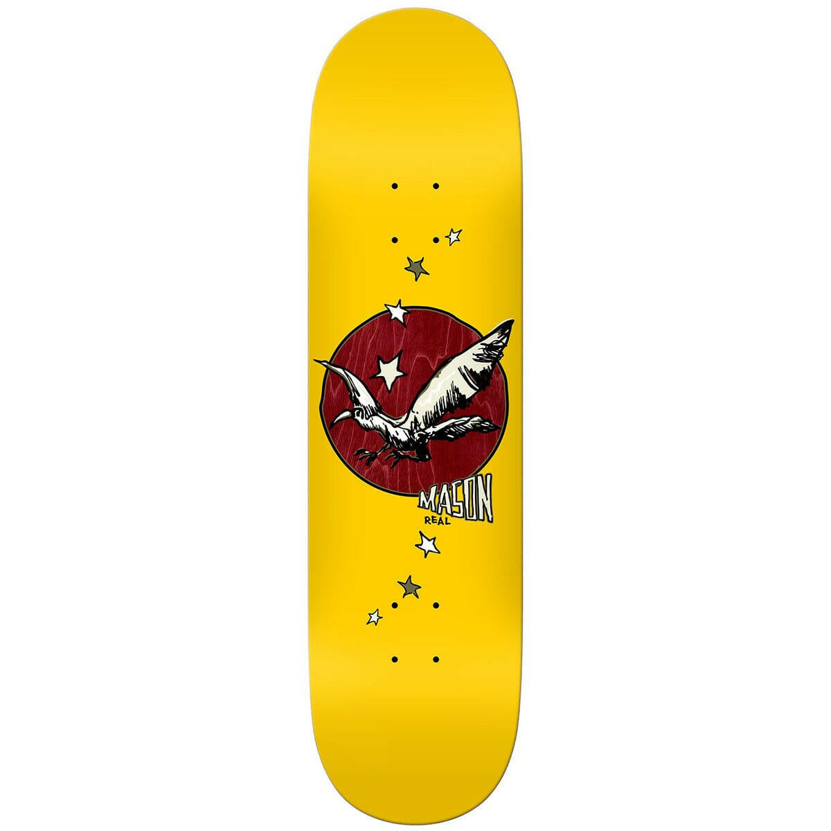 Real - Mason Silva Gonz Art Redux 8.5 Skateboard Deck.