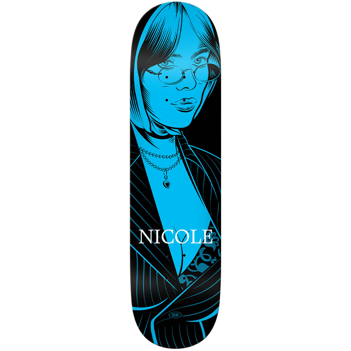 Real Nicole Hause Crush Twin 8.25 Skateboard Deck