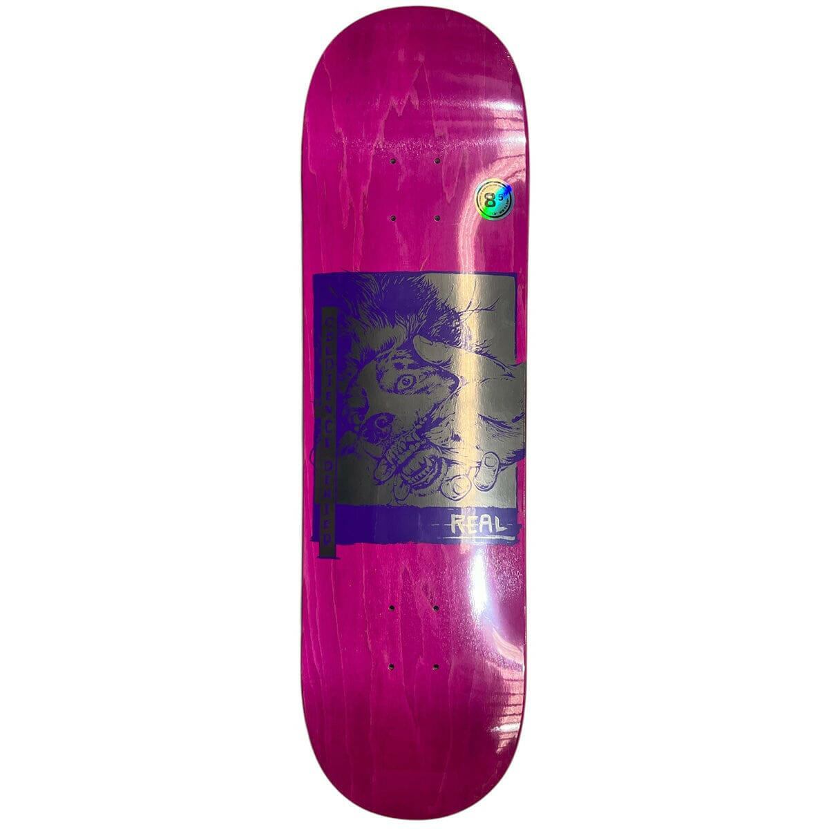 Real - Obedience Denied 8.5 Skateboard Deck.
