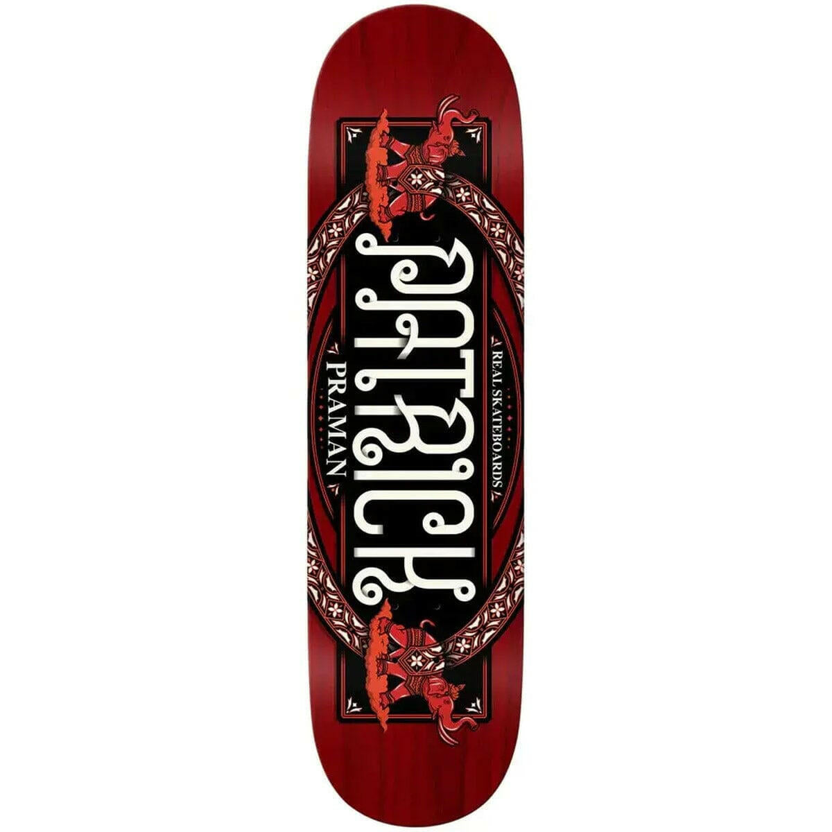 Real - Patrick Praman Pro Oval 8.5 Skateboard Deck.