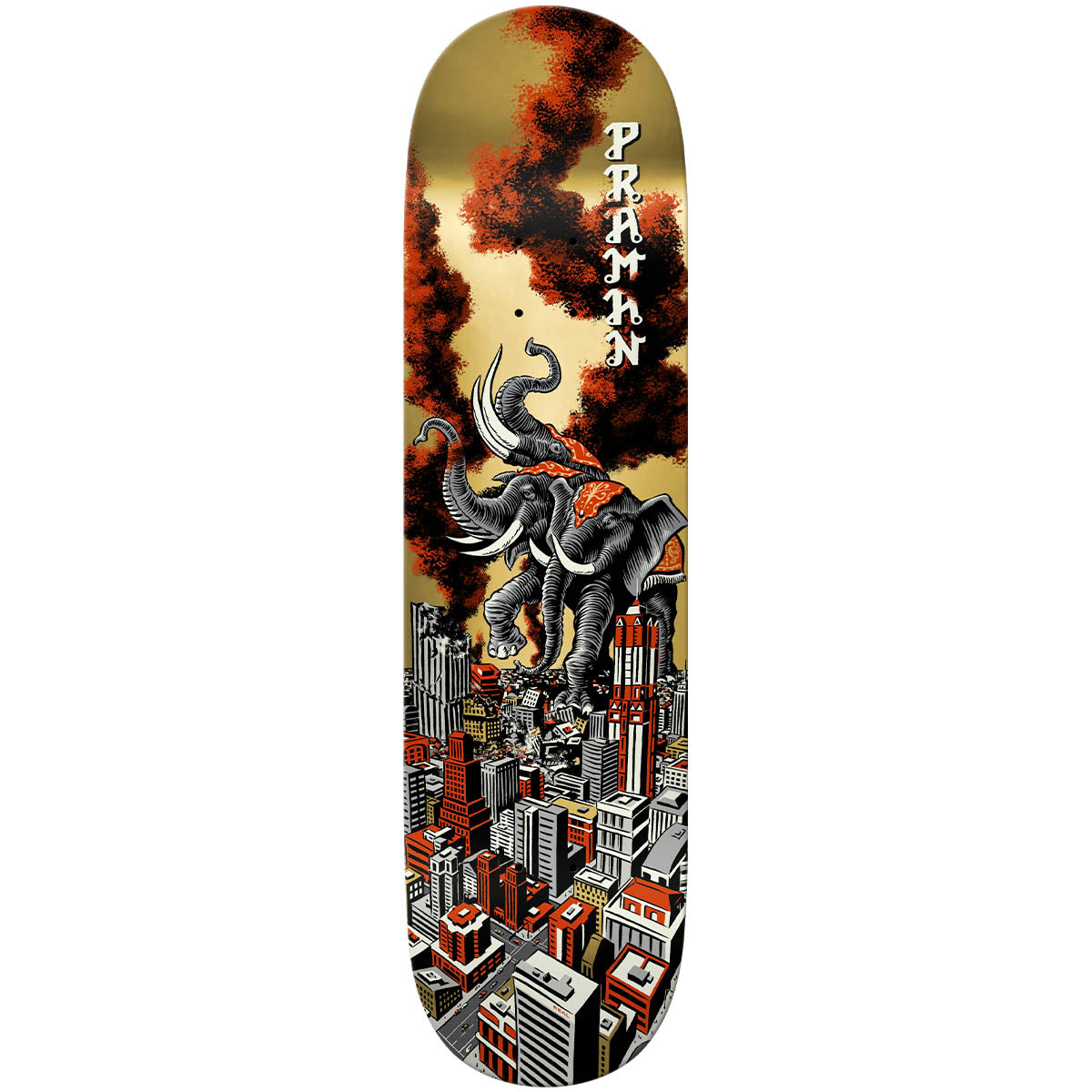 Real Patrick Praman Rampage LTD Skateboard Deck