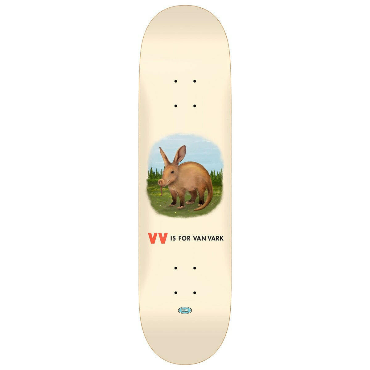 Real - Tanner Van Vark Trust Us 8.25 Skateboard Deck.