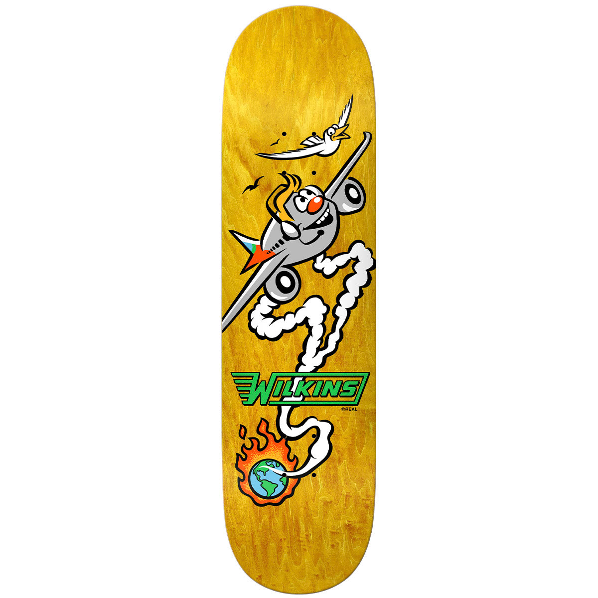 Real Jimmy Wilkins Mascot 8.5 Skateboard Deck