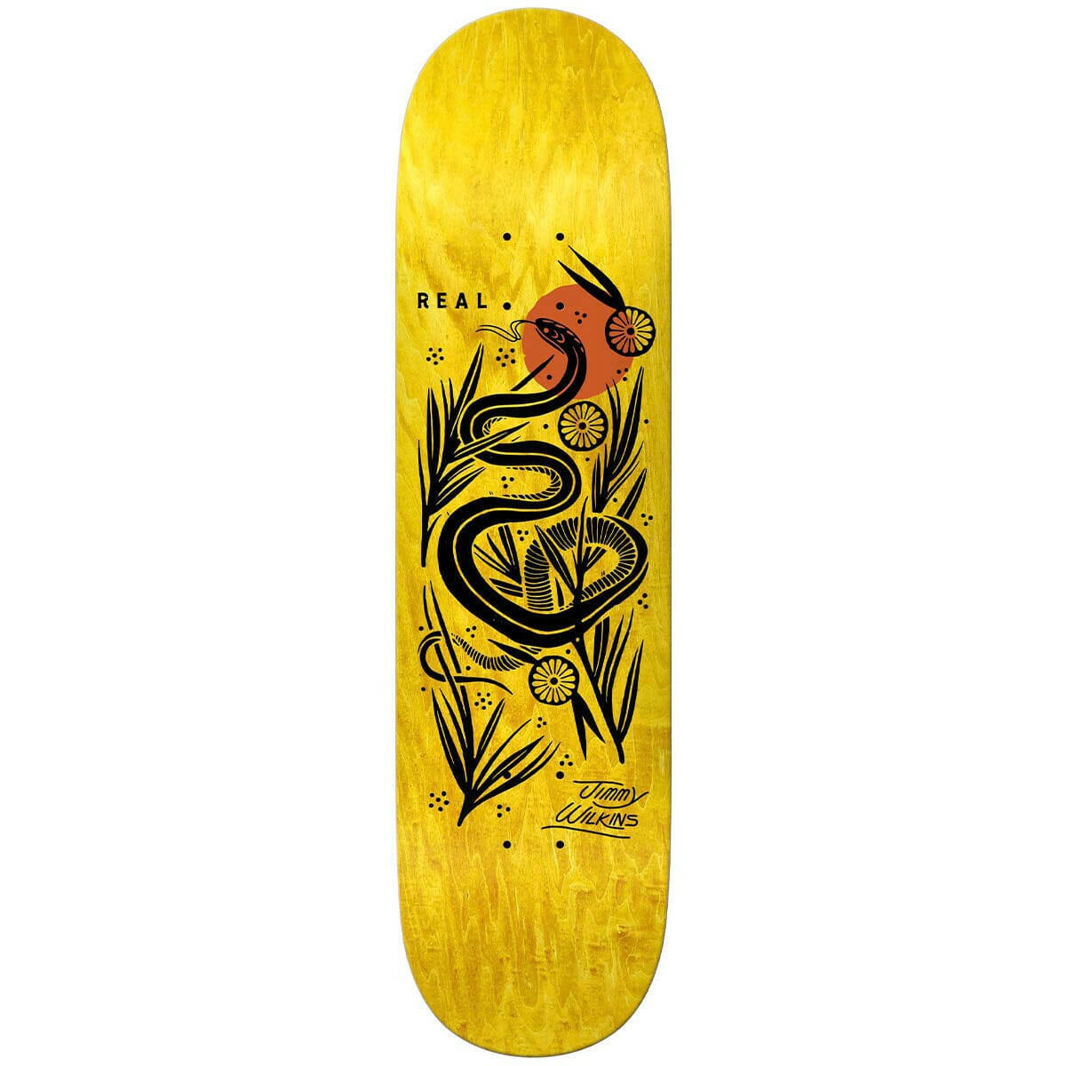 Real - Jimmy Wilkins Mudgett 8.86 Skateboard Deck.