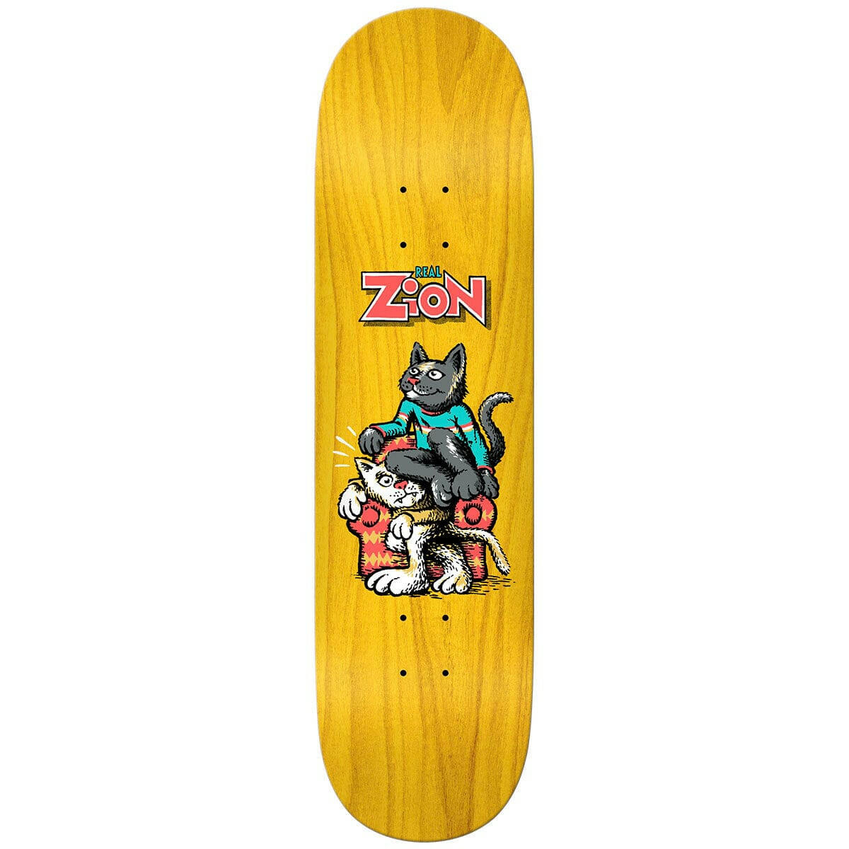 Real - Zion Wright Comix Full 8.06 Skateboard Deck.