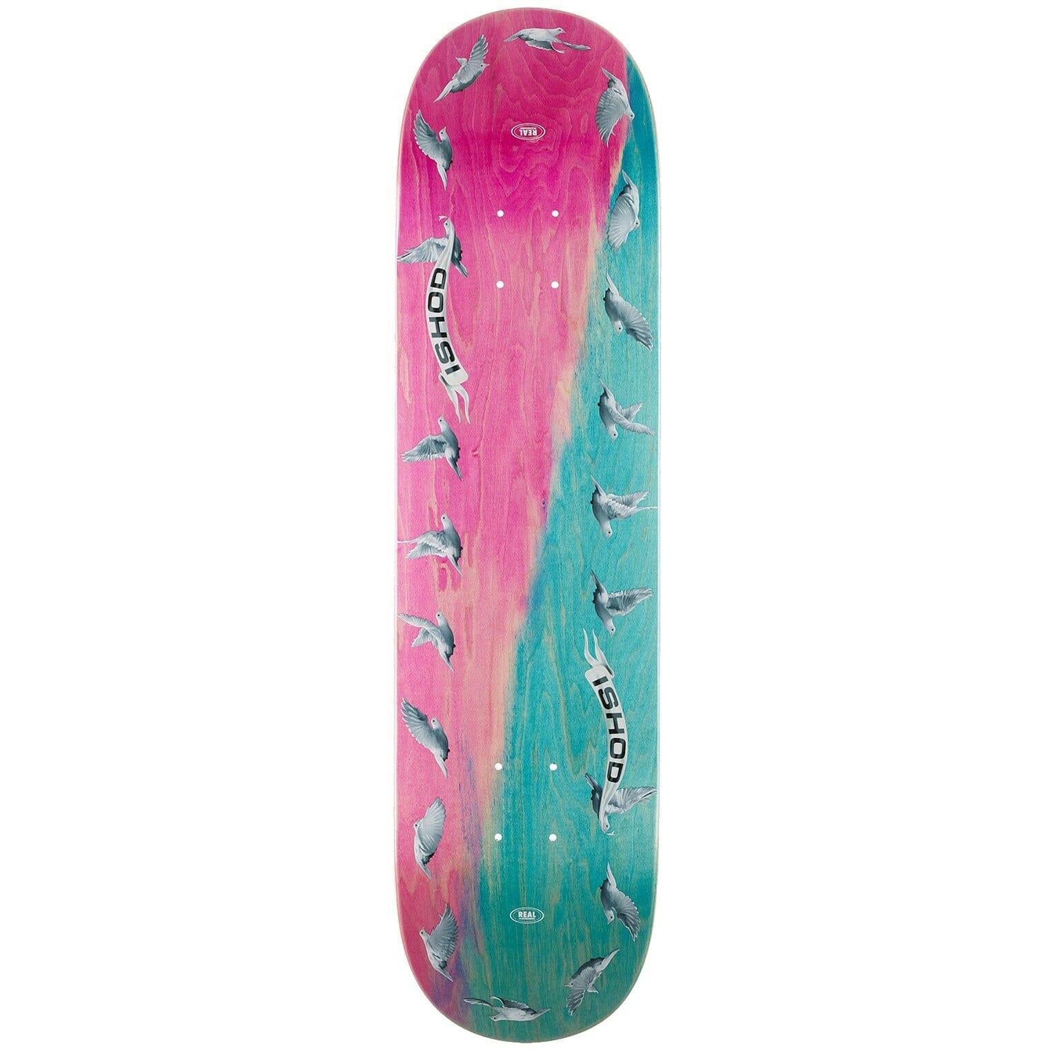 Real - Ishod Wair Mobius Twin Tail 8.0 Skateboard Deck.