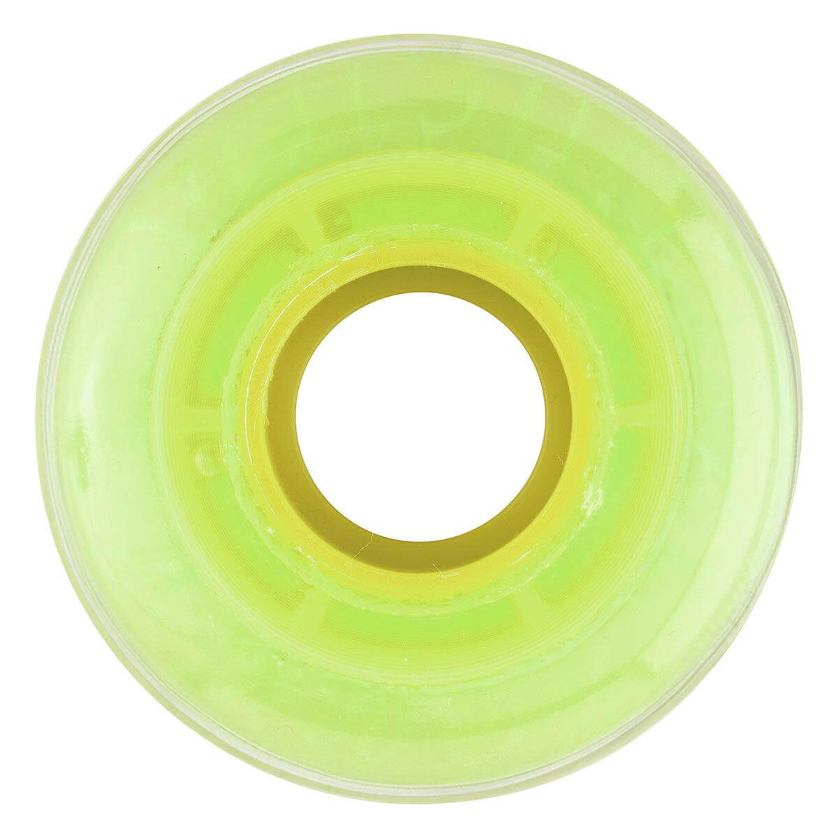 Ricta - Clear Splatter Clouds Camo Yellow 54MM 78A Skateboard Wheels.