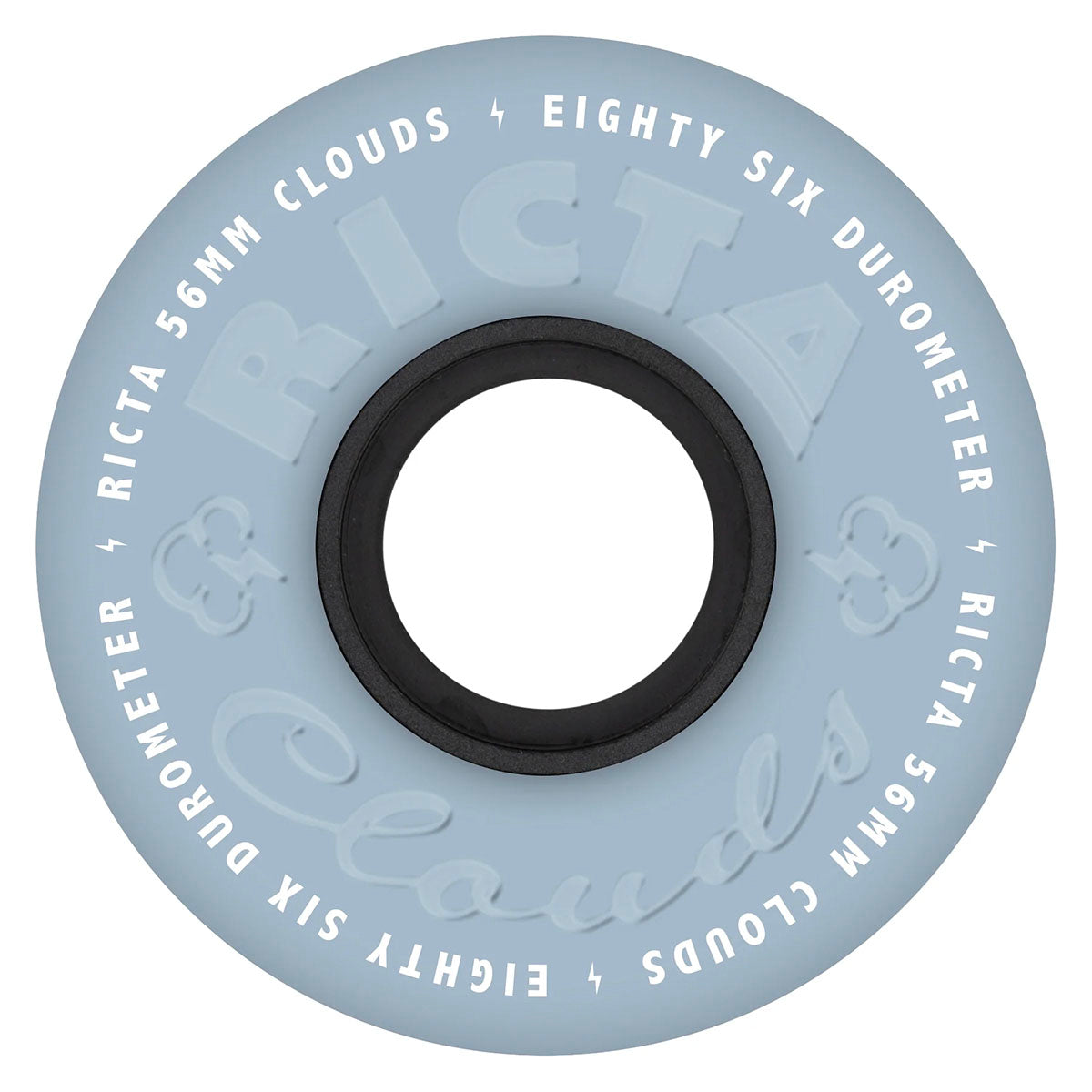 Ricta - Clouds Sky Blue 56MM 86A Skateboard Wheels.